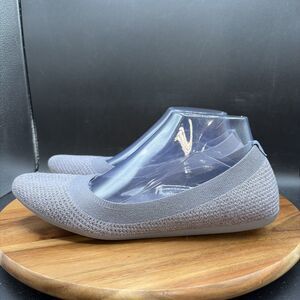 Allbirds Tree Breezers Women's Size 9.5 Ballet Flats Gray Knit Slip-On Shoes